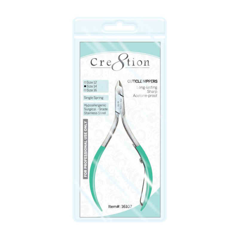 Cre8tion Cuticle Nippers Size 16, Full Jaw, 16108 